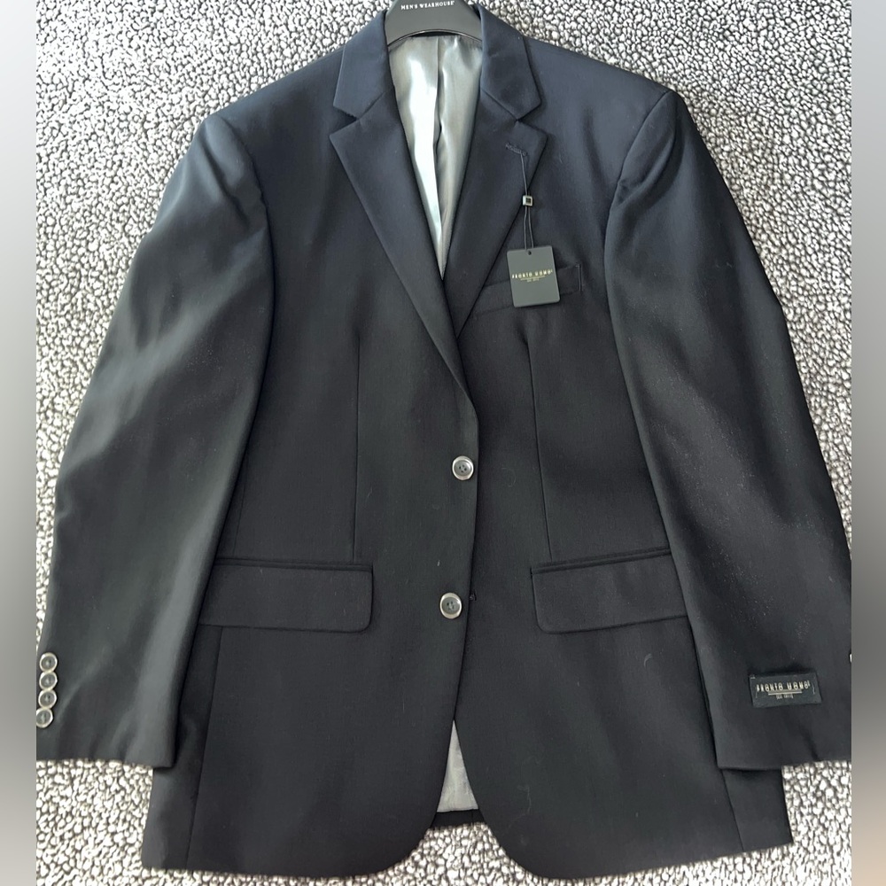 NEW - Pronto Uomo Men’s suit jacket - black - size 40R